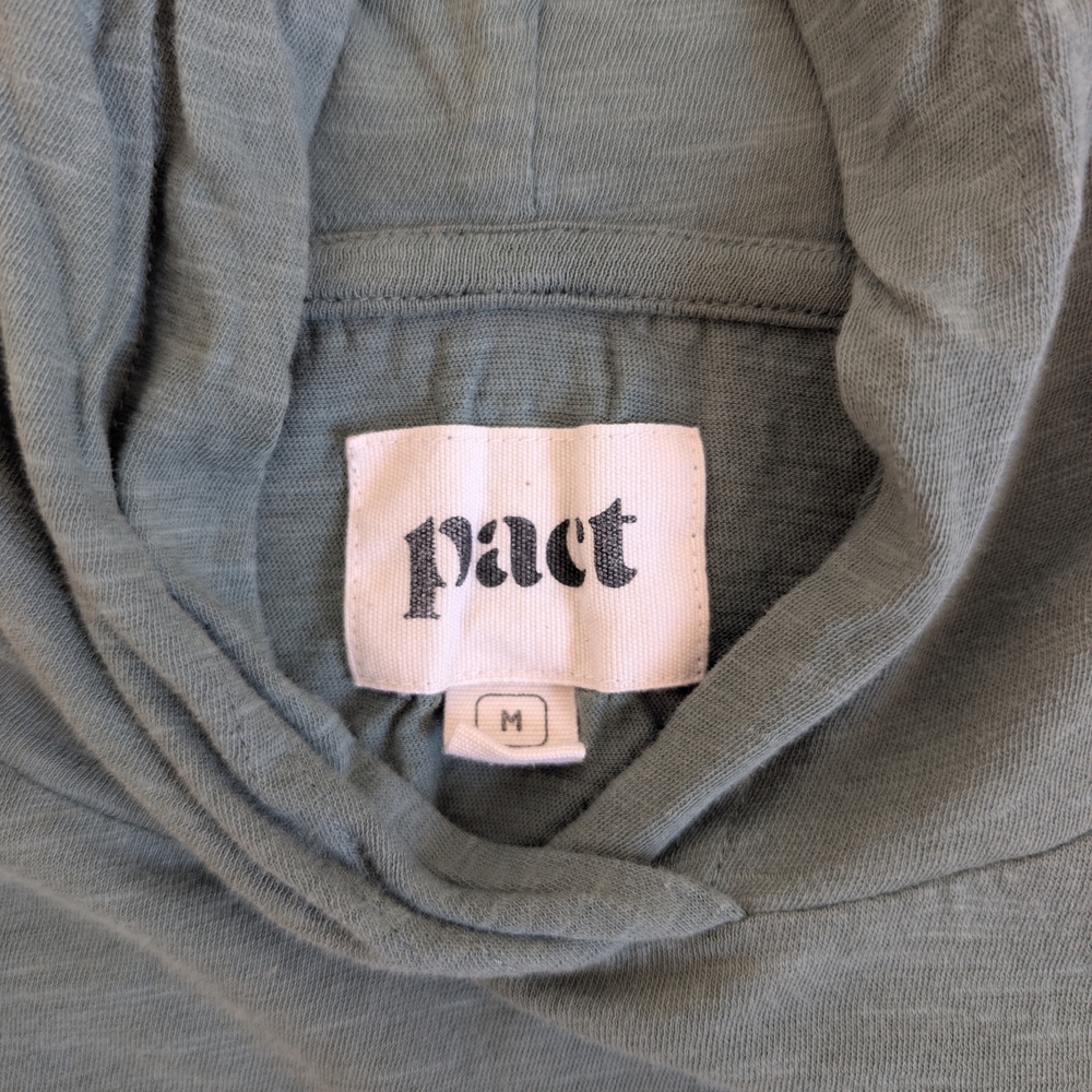 Men's Green Hoodie - Picture 3 of 3